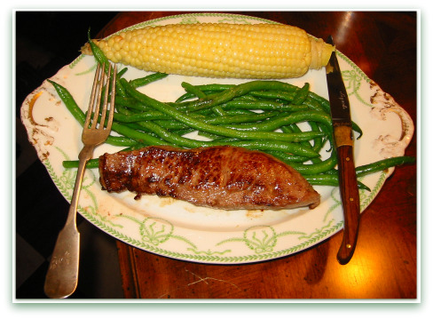 steak dinner